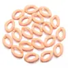 Plástico Acrílico Colorido Cor Sólida Fosco Corrente Corrente DIY Anel Aberto Bolsas de Joias Pequenos Acessórios Atacado