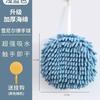 Toalha de Mão de Chenille Absorvente Pendurada Desenho Animado Espessada Banheiro Doméstica Lenço Infantil Toalha de Mão Pendurada