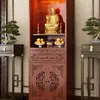 Mesa de Altar para Uso Doméstico, Nuevo Gabinete Vertical Estilo Chino para Ofrecer Incienso, Estatua de Buda Guanyin, Mesa de Ofrendas para el Dios de la Riqueza, Mesa de Ofrendas para Santuario