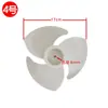 Aspas de Ventilador Turbo de Pie Universales 150/170/180mm Adecuadas para Aspas de Ventilador de Circulación