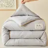 Colcha de Fibra de Soja Grado Materno e Infantil Clase A, Colcha con Cremallera Dos en Uno, Colcha de Invierno, Colcha Gruesa Cálida de Algodón