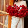 Manta com buquê de rosas produto acabado não é um kit de materiais em estoque manta com buquê de rosas diâmetro 150CM produto acabado