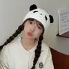 Lindo Scrunchie de Capibara Peluche Diadema para la Frente Engrosada para Lavarse la Cara Diadema Ancha Gorro Cálido de Invierno para Exteriores