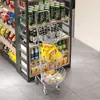 Prateleiras de Lanches, Expositores, Meias, Pequenos Alimentos, Expositores de Brinquedos, Balcões de Caixa de Lojas de Conveniência, Prateleiras de Armazenamento Multicamadas