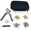 Perfurador de ilhós 10mm ferramenta de instalação para tecido de barraca de lona alicate de prensa manual conjunto manual ilhós de metal ilhós