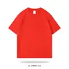 180g Tamanho UE Algodão Puro 5A Antibacteriano Solta Manga Curta Gola Redonda Camisa Cultural Manga Curta Ombro Normal Camiseta Básica Logo Personalizado