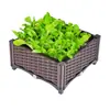 Caja de Plantación de Verduras para Balcón Maceta para Plantar Verduras Maceta para Flores Terraza Tejado Caja de Flores Combinación Tridimensional Grande Caja para Plantar Árboles