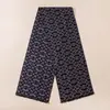 Bufanda Larga de Seda Cepillada de Moda Nueva Primavera/Verano Estilo Pareja Calentador de Cuello Bufanda Envolvente de Cuello de Alta Gama