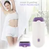 Depiladora con Sensor de Luz Azul para Mujer, Rasuradora Portátil Recargable, Dispositivo Láser Indoloro para Depilación, No Daña la Piel