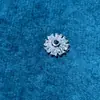 Fuerte Retención de Color Chapado en Oro de 14K Incrustaciones de Circonita Soporte de Copo de Nieve Flor de Cuatro Hojas Porta Cuentas de Flor de Ciruelo Accesorios para Joyería de Cuentas DIY