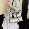 Bolso de Hombro Femenino de Nicho Nuevo Verano 2026 Transfronterizo, Bolso Cruzado de Gran Capacidad para el Trabajo, Bolso Cubo de Moda Vintage