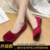 Zapatos planos de talla grande 35-43 para mujer, mocasines 2026 primavera y otoño, nuevos, versátiles, de moda, slip-on, zapatos de suela fina