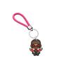 Amazon League of Legends Series Chaveiro de Corda Trançada Criativa temu Chaveiro Pequeno Presente de Couro de Desenho Animado