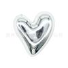 Charms Acrílicos Transparentes con Forma de Corazón Transfronterizos para Zapatos con Agujeros en Stock, Hebillas Decorativas Desmontables para Zapatos de Jardín, Accesorios para Zapatos DIY