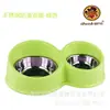 Tigela de Aço Inoxidável para Pet, Dispensador Automático de Água, Comedouro para Cachorro, Tigela para Gato, Tigela de Ração para Cachorro, Ventosa Anti-Engasgo