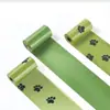 Bolsas para excrementos de mascotas más vendidas a nivel transfronterizo, biodegradables y engrosadas, tipo rollo para perros, bolsas para excrementos de gatos