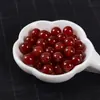 Ágata Roja del Sur Cuentas Sueltas, Ágata Redonda Patrón Dragón de Té, Accesorios para Pulsera Collar de Joyería Hechos a Mano para DIY, En Stock al por Mayor