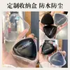 Esponja de Polvo para Papas Fritas Piña Negra Lishu Air Cushion Ultra Suave No Absorbente Específica para Base de Maquillaje Doble Uso para Aplicación Seca y Húmeda