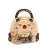 Bolsa de Embalagem de Doces Desenho Animado Fofo, Bolsa de Presente para Lanches de Crianças, Bolsa Tote para Presente de Feriado, Bolsa Ziplock Autoportante para Biscoitos