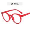 2020 nuevo estilo espejo plano moda montura redonda gafas con montura anti luz azul versión coreana gafas de computadora para niños gafas para clase en línea