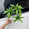 Plantas Verdes Artificiais para Casamento, Grama Aspargo Verde Estilo Floresta, Flores Artificiais Verdes, Materiais Florais Artificiais para Casamento, Série de Decoração para Salão de Casamento