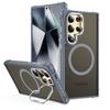 Adecuado para Samsung S26Ultra Arcoíris No. 1 Funda para Teléfono Móvil S25Ultra Succión Magnética S24Ultra Funda Protectora con Sensación de Piel