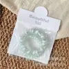 Nuevo Estilo 2025 Cuerda de Teléfono Fresca para el Cabello, Alto Valor Estético, Cuerda de Cabello Rosa Colorida, Accesorio Elástico para el Cabello Estilo Dulce Femenino