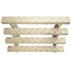 Suporte organizador de porta-grampos de cabelo rack de armazenamento buraco arte madeira empilhada suporte de exibição de grampos de cabelo grampo de cabelo pedido real enviar grampo de cabelo deixar mensagem grampo de cabelo Dezhu