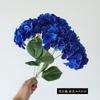 Hortensia de 5 cabezas de alta gama Flor artificial Ramo grande de hortensias Decoración de salón de bodas Decoración del hogar Flor Flor artificial Venta al por mayor