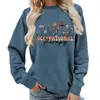 Tops con Cuello Redondo Estampados de Terapia Ocupacional Sudadera Suministro de Amazon Chaquetas de Otoño e Invierno
