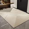 Alfombra tapete de entrada fácil de cuidar alfombra de sala de estar sentido de alta gama puerta tapete antideslizante para pies pasillo tapete resistente a las manchas
