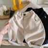Pantalones Largos para Niños y Niñas 2026 Primavera y Otoño Nuevos Pantalones Casuales Elegantes Bordados de Pana para Niños Marca de Moda Bebé Pantalones Harem