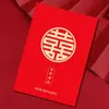 Nuevos sobres rojos de boda para lanzar, sobres rojos especiales con la palabra "feliz" para celebraciones de boda, al por mayor