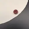 Accesorios de cinabrio natural de bajo contenido Colgante de mineral de cinabrio para manualidades Pulsera Joyería de juego de texto Accesorios al por mayor