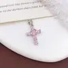 Colgante transfronterizo de gran venta con incrustaciones de cobre y circonita, accesorios de joyería DIY, accesorios de collar de alta gama de moda retro.