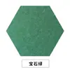 Adesivos de parede hexagonais de feltro transfronteiriços, painéis hexagonais de cortiça coloridos, parede de fotos, quadro de recados, autoadesivo, feltro com isolamento acústico, fabricantes