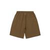 Verão 2025 Novo Estilo Japonês Retrô Cor Sólida Básico Bordado Solto Casual Shorts Masculinos