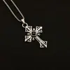 Moda Tendência Cruz com Diamante Categoria Abrangente Joias Acessórios Personalizados Unissex