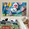 Sanación Anime Doraemon Dibujo Animado Lindo Tela Colgante Celebridad de Internet Fondo de Foto Tela Decoración de Dormitorio Cabecera Tela Colgante