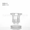 Portavelas Pequeño Transparente Engrosado Estilo Europeo Varilla Hexagonal para Insertar Mesa de Comedor Velas Largas Velas Perfumadas Fiesta de Bodas