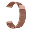 Correa de reloj de malla de acero inoxidable ajustable con hebilla metálica de liberación rápida, cierre magnético para hombres y mujeres