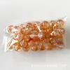 Cuentas agrietadas de 8 mm y 10 mm, cuentas redondas reventadas, cuentas sueltas, cuentas de vidrio, materiales para pulseras y collares hechos a mano DIY al por mayor