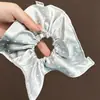 Ligas para el cabello estilo coreano, ligeras, con estampado de leopardo, elásticos para el cabello retro extragrandes, bandas elásticas para el cabello muy elásticas, scrunchies de moda para mujer