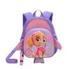 Mochila Escolar de Jardim de Infância Desenho Animado Patrulha Canina Mochila de Casca Dura 3-6 Anos Meninos e Meninas Pré-Escolares Mochila Infantil Leve