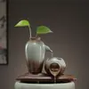 Bico de cerâmica para barra de fluxo de água, ornamento de fonte de água, decoração de fonte de água para mesa, acessório de fluxo de água para oxigenação de aquário