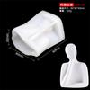 Molde de vela aromática ins Wind para atacado, molde 3D abstrato de corpo humano, molde de silicone para sabonete com óleo essencial DIY, rosto tridimensional