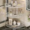 Prateleira de Lavatório Canto de Mesa de Maquiagem Desktop Batom Perfume Acessórios Skincare Caixa Organizadora de Cosméticos para Banheiro