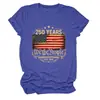 250 Años Nosotros el Pueblo Amazon Ebay Sitio Independiente Camiseta de Manga Corta con Cuello Redondo de Moda y Única para Mujer