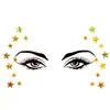 PARTYJOY artículo de venta caliente transfronterizo pegatinas de gemas para la cara pegatinas para cejas pegatinas faciales autoadhesivas de diamante pegatinas faciales para carnaval musical Halloween