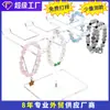 Estante de Acrílico Transparente para Joyería, Estante de Exhibición para Pulseras y Accesorios para el Cabello, Elegante Soporte de Exhibición para Pulseras